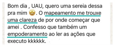 Depoimento de participante do desafio
